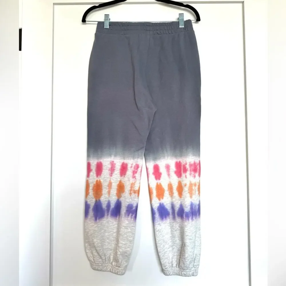 Blank NYC Into The Groove Tie Dye Jogger Sweatpants Size Large